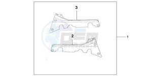 GL1800A BR - (BR) drawing CHROME P.STEP COV