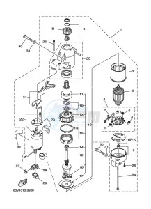 Z250F drawing STARTING-MOTOR