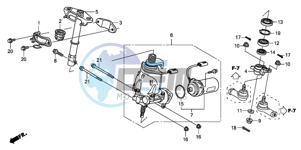 STEERING SHAFT (POWER STEERING)