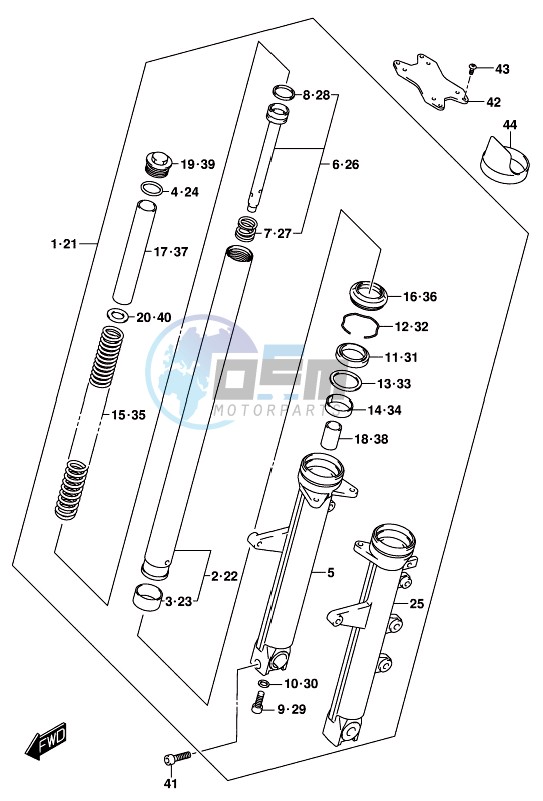 FRONT FORK DAMPER