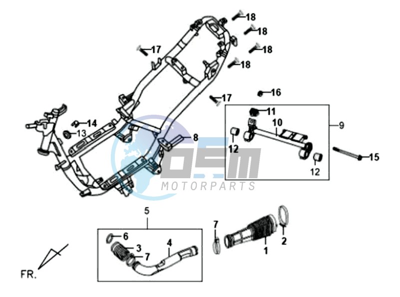 FRAME / ENGINE MOUNT