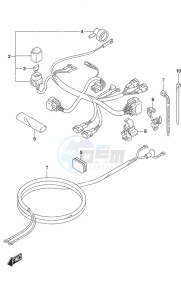 DF 9.9A drawing Harness w/Remote Control