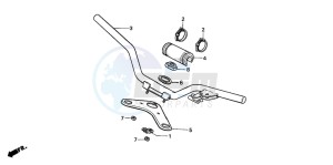 QR50 drawing HANDLE PIPE/TOP BRIDGE