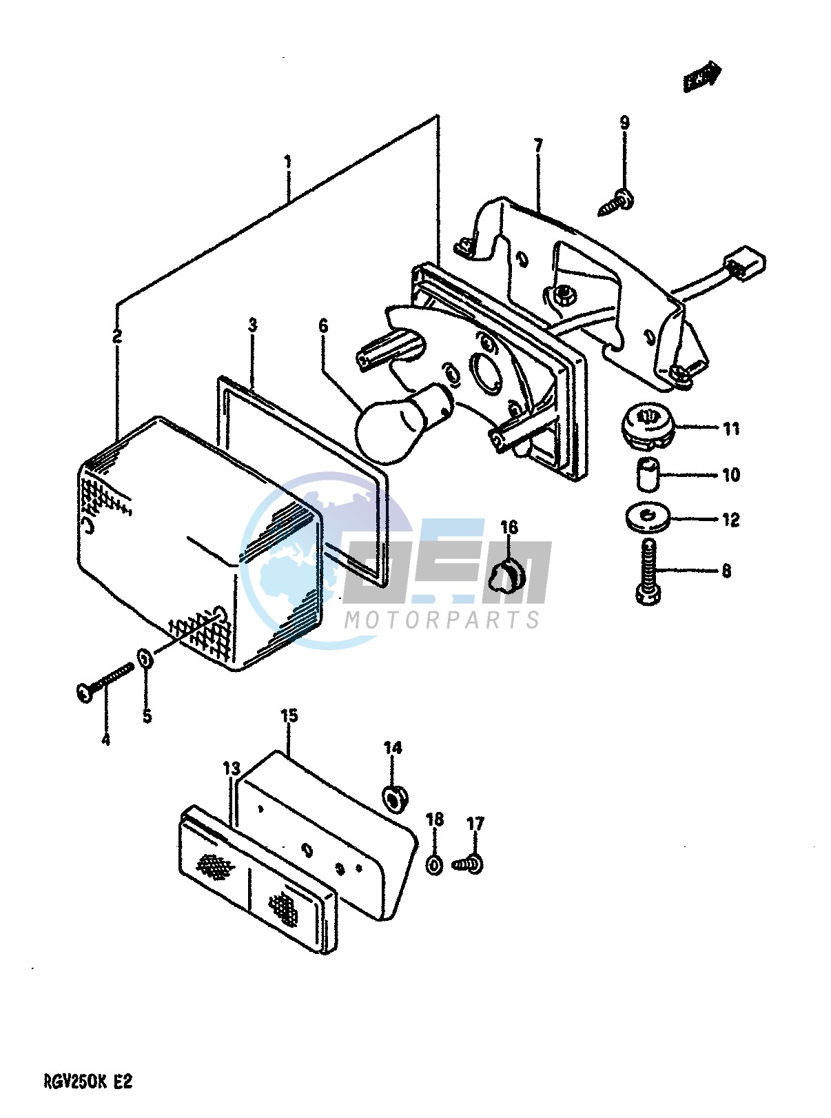 REAR COMBINATION LAMP