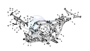 TRACKRUNNER 180 drawing FRAME