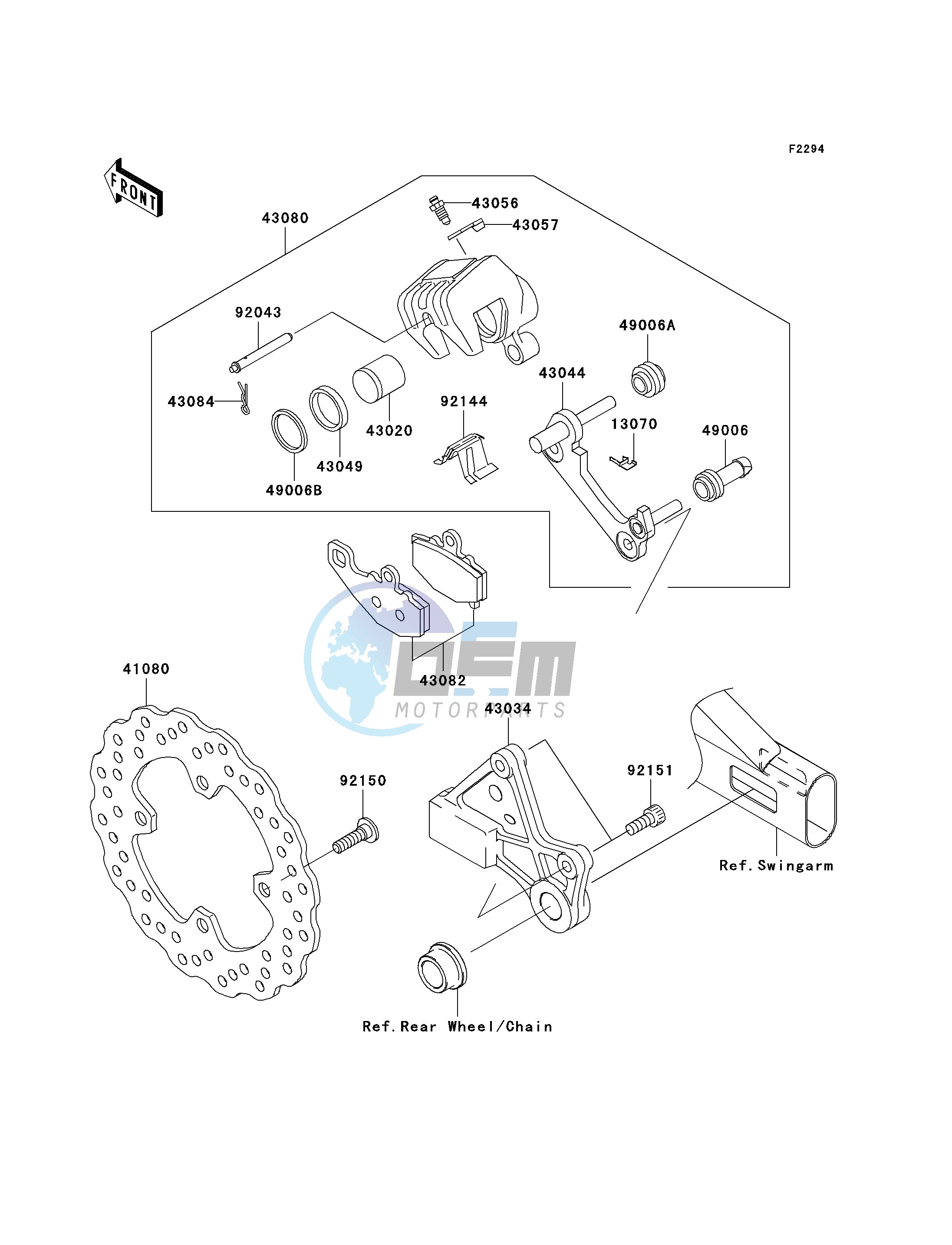 REAR BRAKE