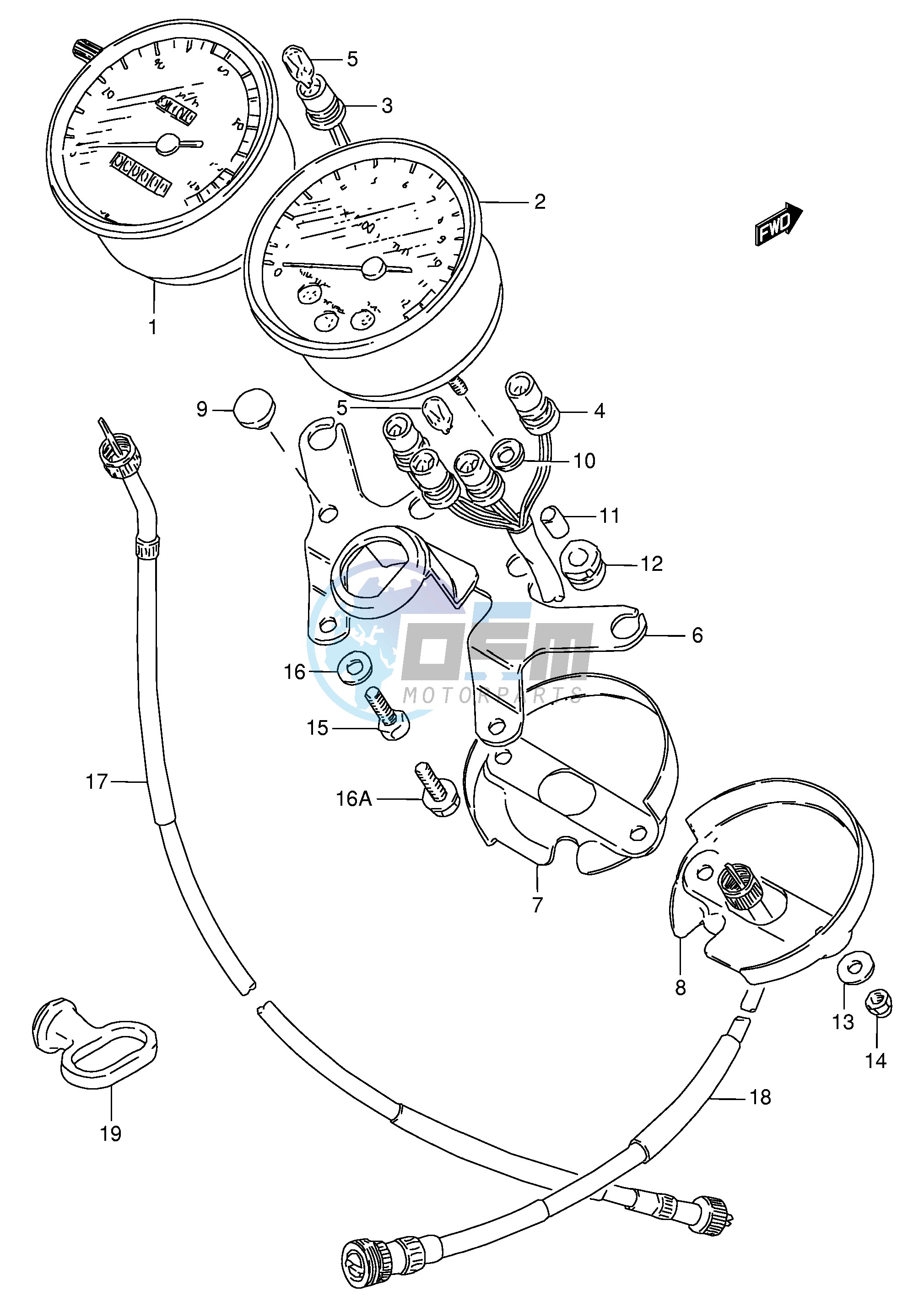 SPEEDOMETER - TACHOMETER