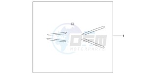 FES1259 UK - (E / MKH 3E) drawing SIDE MOULD KIT