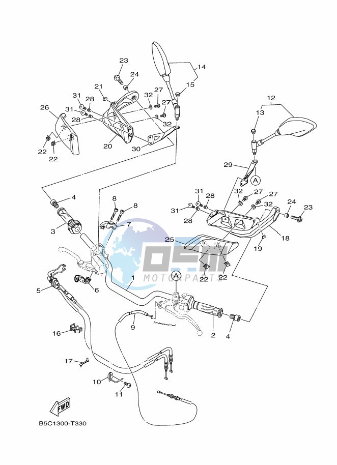 STEERING HANDLE & CABLE