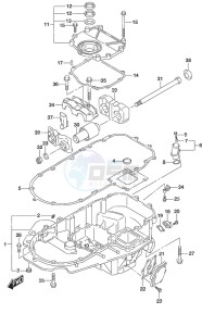 DF 200AS drawing Engine Holder