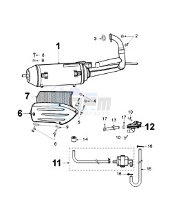 VIVA 2 DCA drawing EXHAUST