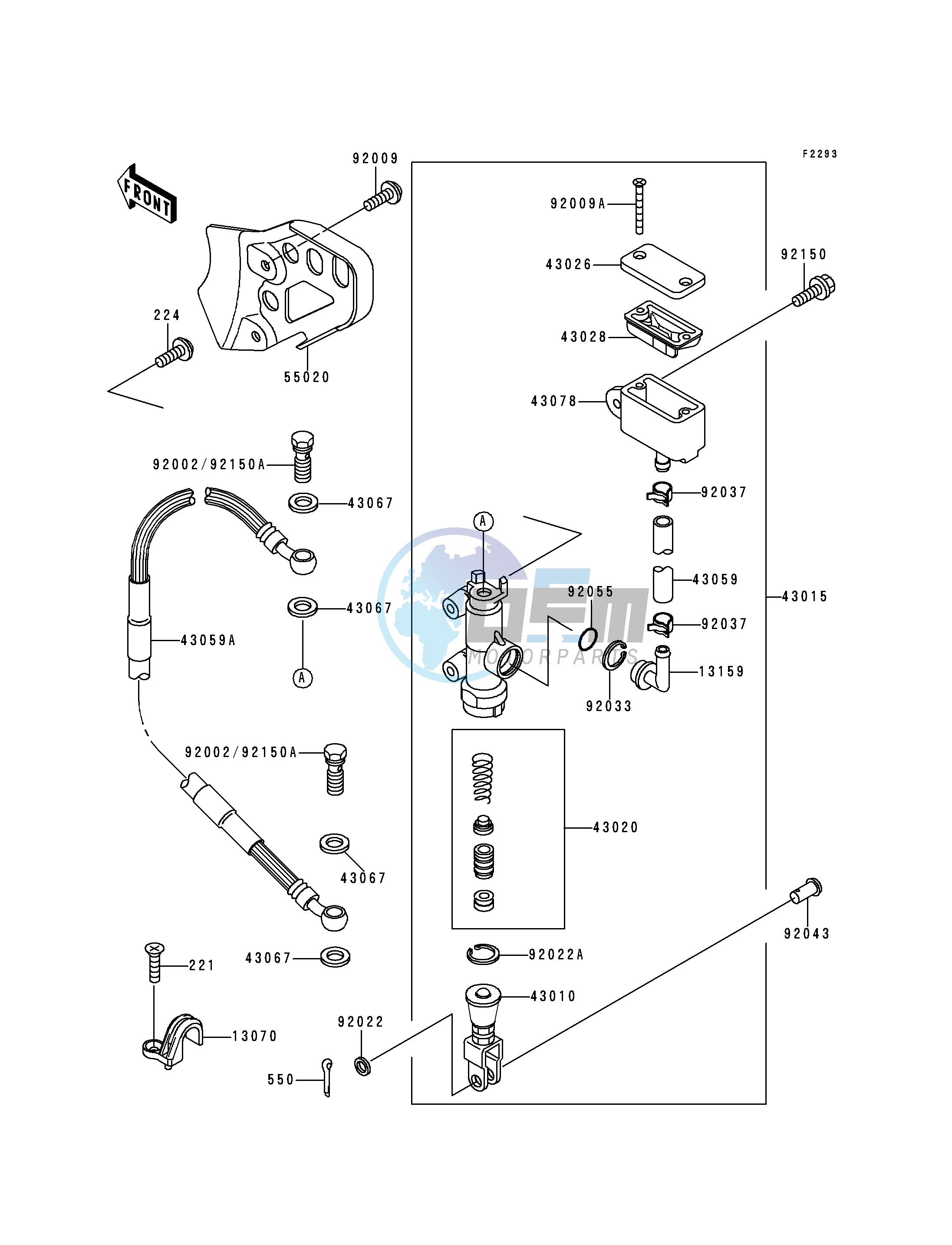 REAR MASTER CYLINDER