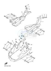 XJ6S 600 DIVERSION (S-TYPE) (36CA) drawing SIDE COVER 2