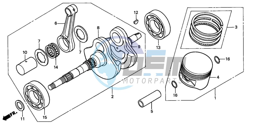 CRANKSHAFT/PISTON