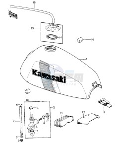 KD 80 C [KD80] (M1-M2) [KD80] drawing FUEL TANK