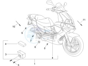 Runner 200 VXR 4t Race drawing Main cable harness