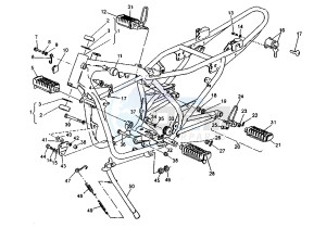 ROADSTER 125 drawing FRAME