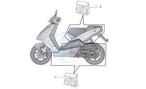 SR 50 IE-Carb drawing Central and rear body decal