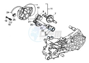 DNA GP EXPERIENCE 50 drawing Gear group