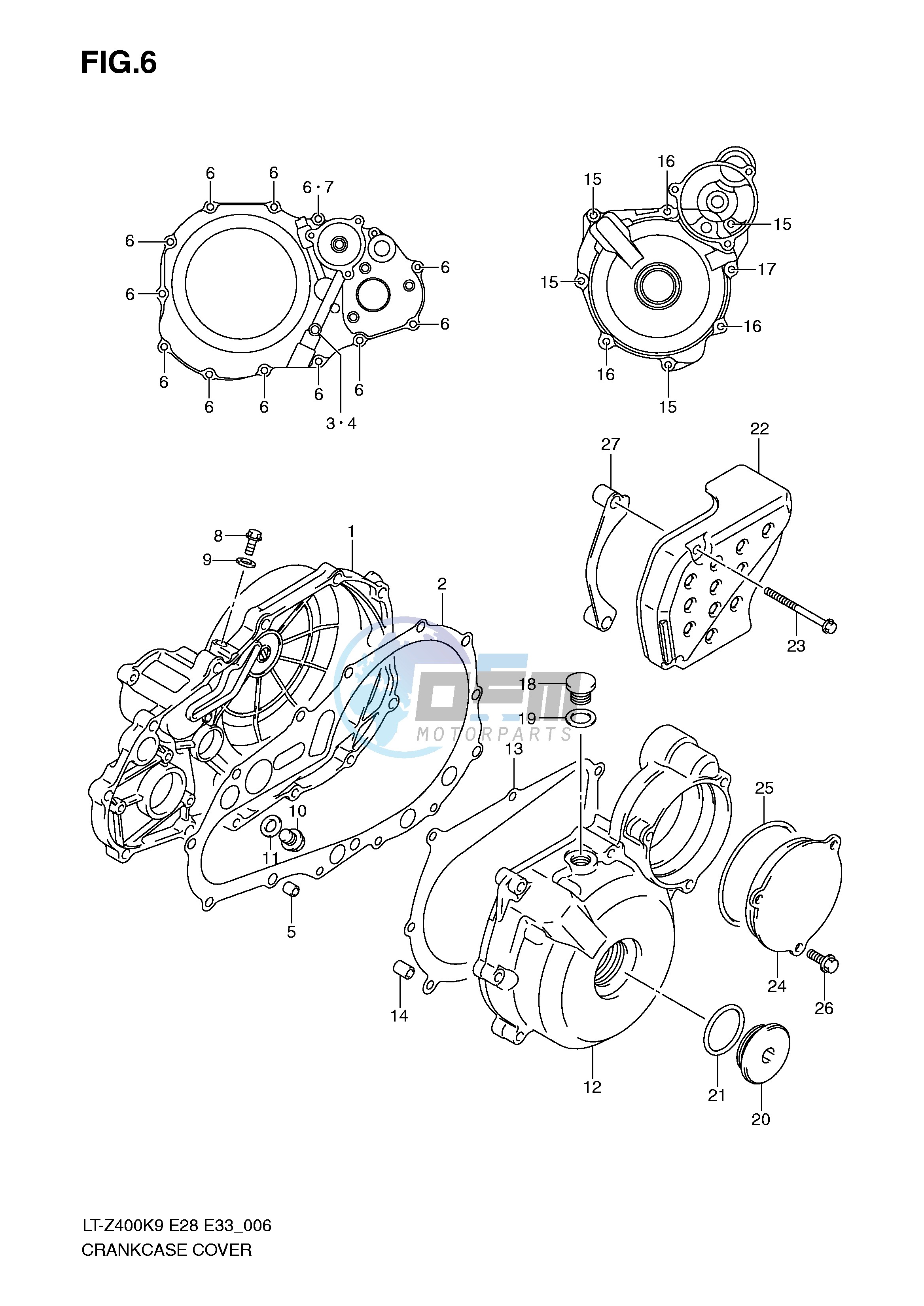 CRANKCASE COVER