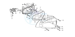 SGX50S drawing AIR CLEANER