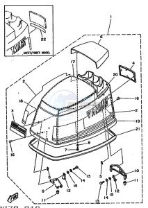 60FE-60FET drawing TOP-COWLING