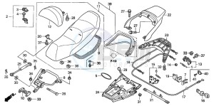 FJS600A SILVER WING drawing SEAT