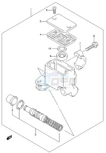 LT-Z400 drawing FRONT MASTER CYLINDER