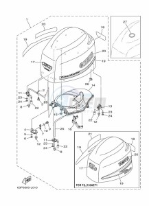 F150AETX drawing FAIRING-UPPER