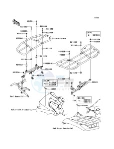 KVF750_4X4_EPS KVF750GDF EU drawing Carrier(s)