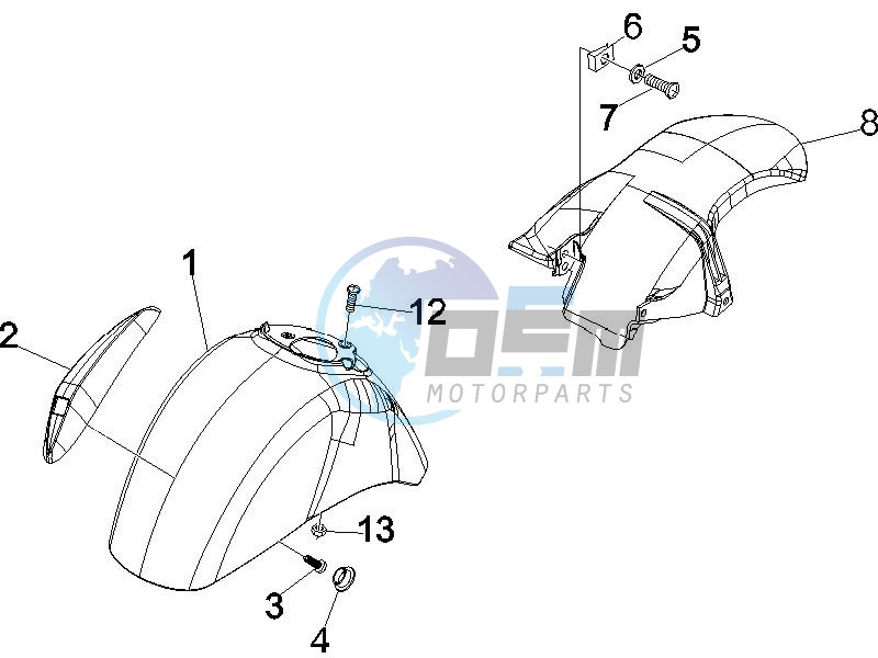 Wheel housing - Mudguard