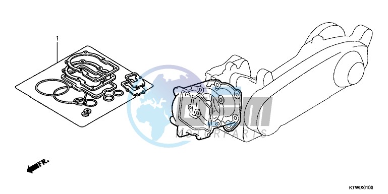 GASKET KIT A