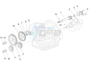 California 1400 Touring SE ABS 1380 USA CND drawing Distributie