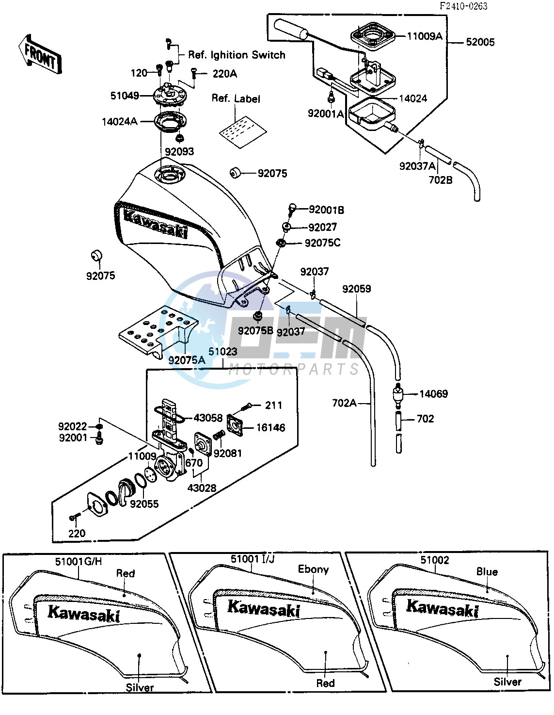 FUEL TANK -- ZX900-A2- -