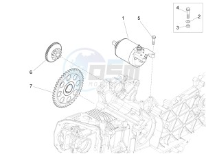 Liberty 150 4t 3v ie lem ( Vietnam ) drawing Starter - Electric starter