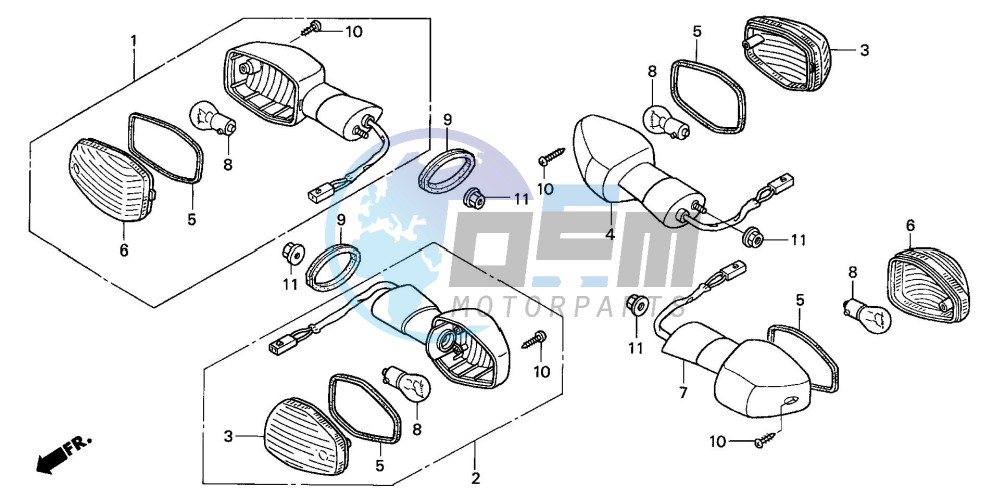 WINKER (CBR125R/RS/RW5/RW6/RW8)