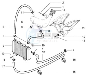 NRG 50 power purejet drawing Cooling system