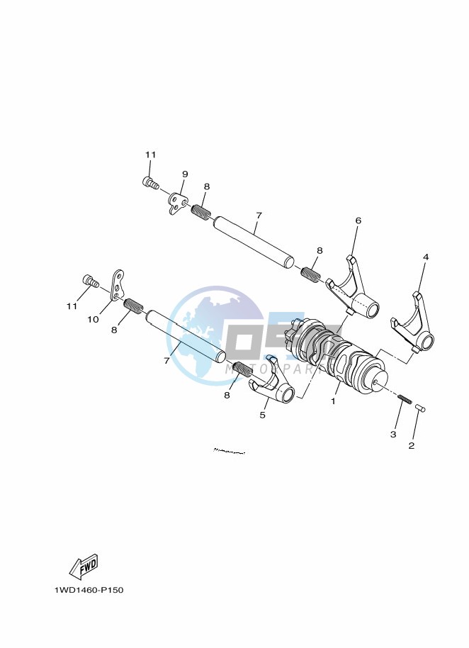 SHIFT CAM & FORK