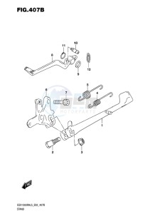 GSX-1300R ABS HAYABUSA EU drawing STAND