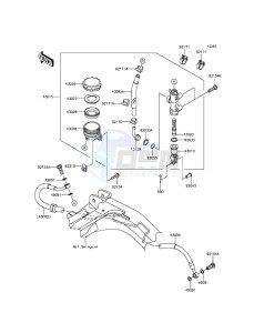 ER-6F EX650EGF XX (EU ME A(FRICA) drawing Rear Master Cylinder