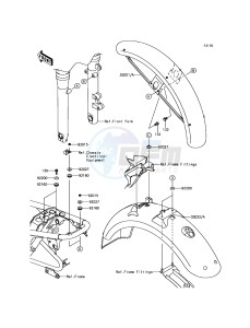 W800 EJ800AFFA GB XX (EU ME A(FRICA) drawing Fenders