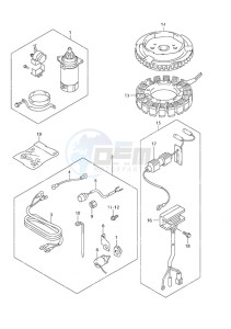 DF 30 drawing Starting Motor