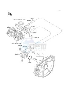 JH 750 F [SUPER SPORT XI] (F1-F2) [SUPER SPORT XI] drawing OIL PUMP