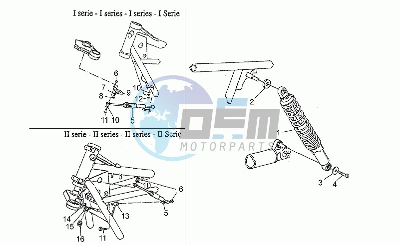 Frame-shock absorber