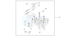 ST1300A9 Korea - (KO / ABS MME) drawing NAVI ATT.