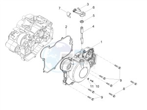 RCR 50 E4 (EMEA) drawing Clutch cover