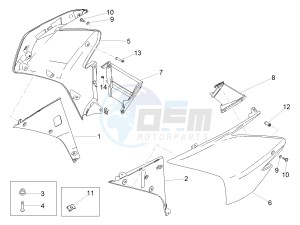 RSV4 1000 RR (EMEA) (EU, IL) drawing Side fairing