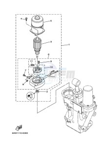 F350AETX drawing TILT-SYSTEM-2