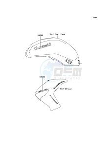 ER-6N ER650C9F GB XX (EU ME A(FRICA) drawing Decals(C.B.Orange)(P.S.White)