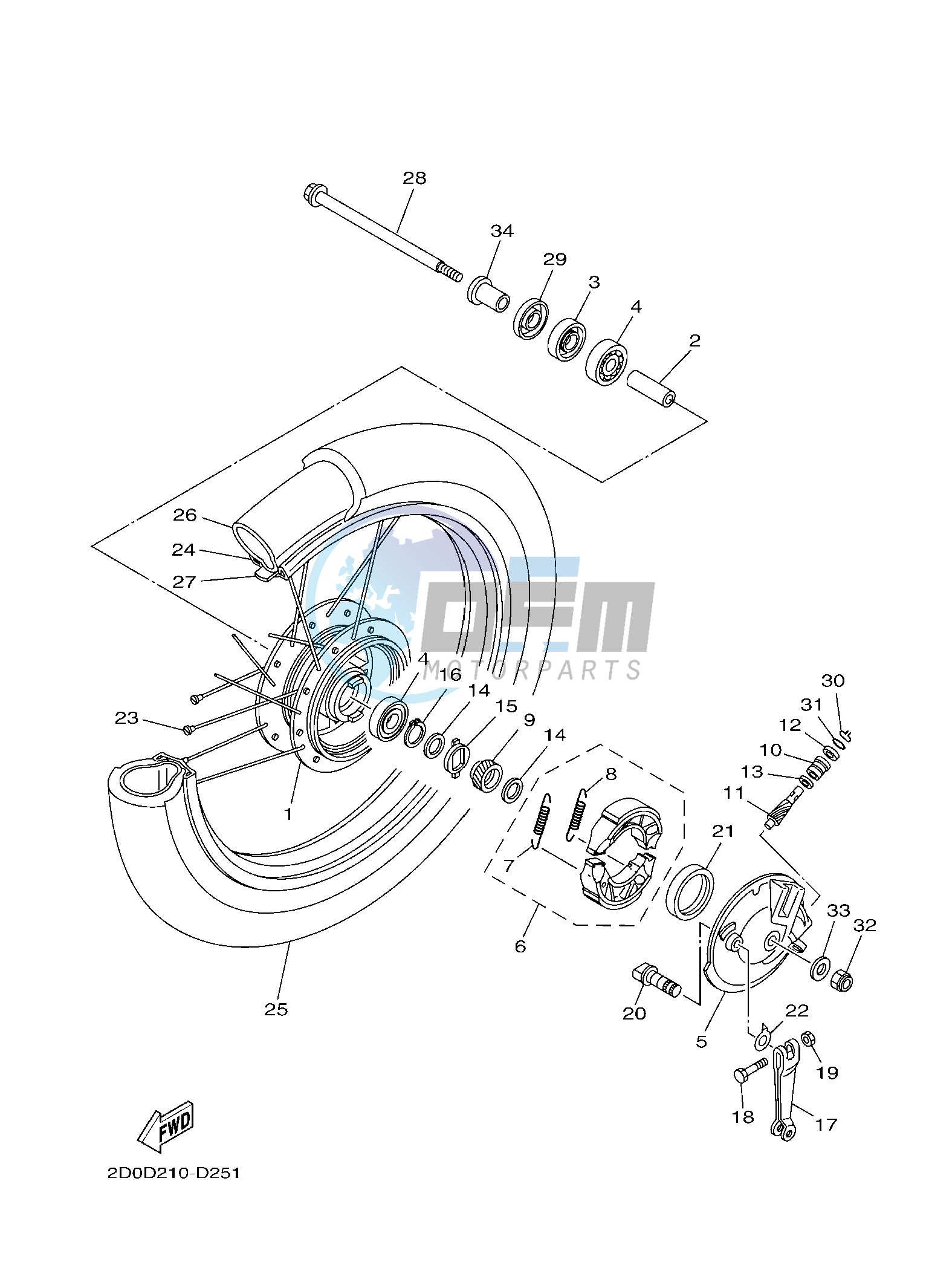 FRONT WHEEL